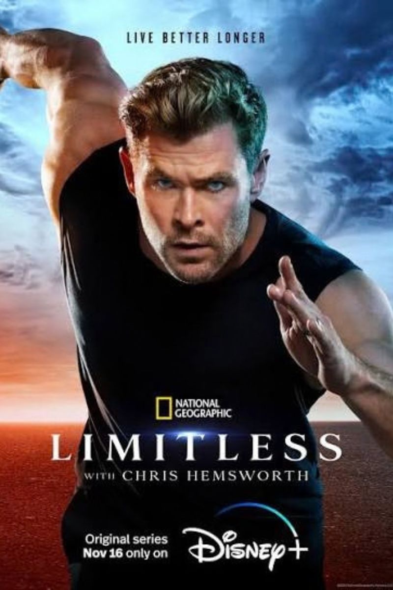 Limitless with Chris Hemsworth on Disney+. Editor: Zoe Davis BFE
